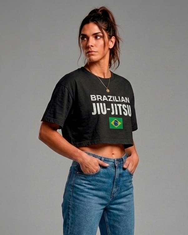 Cropped Brazilian Jiu-Jitsu