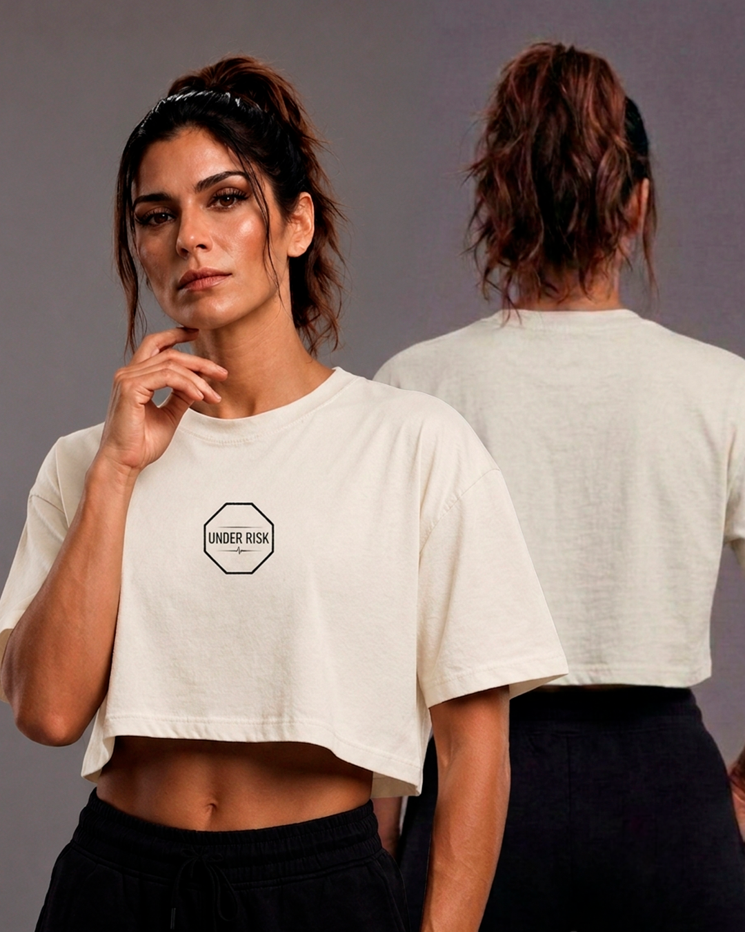 Cropped octogono algodão 30.1