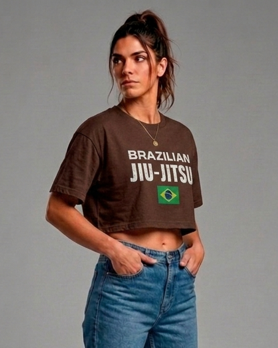 Cropped Brazilian Jiu-Jitsu