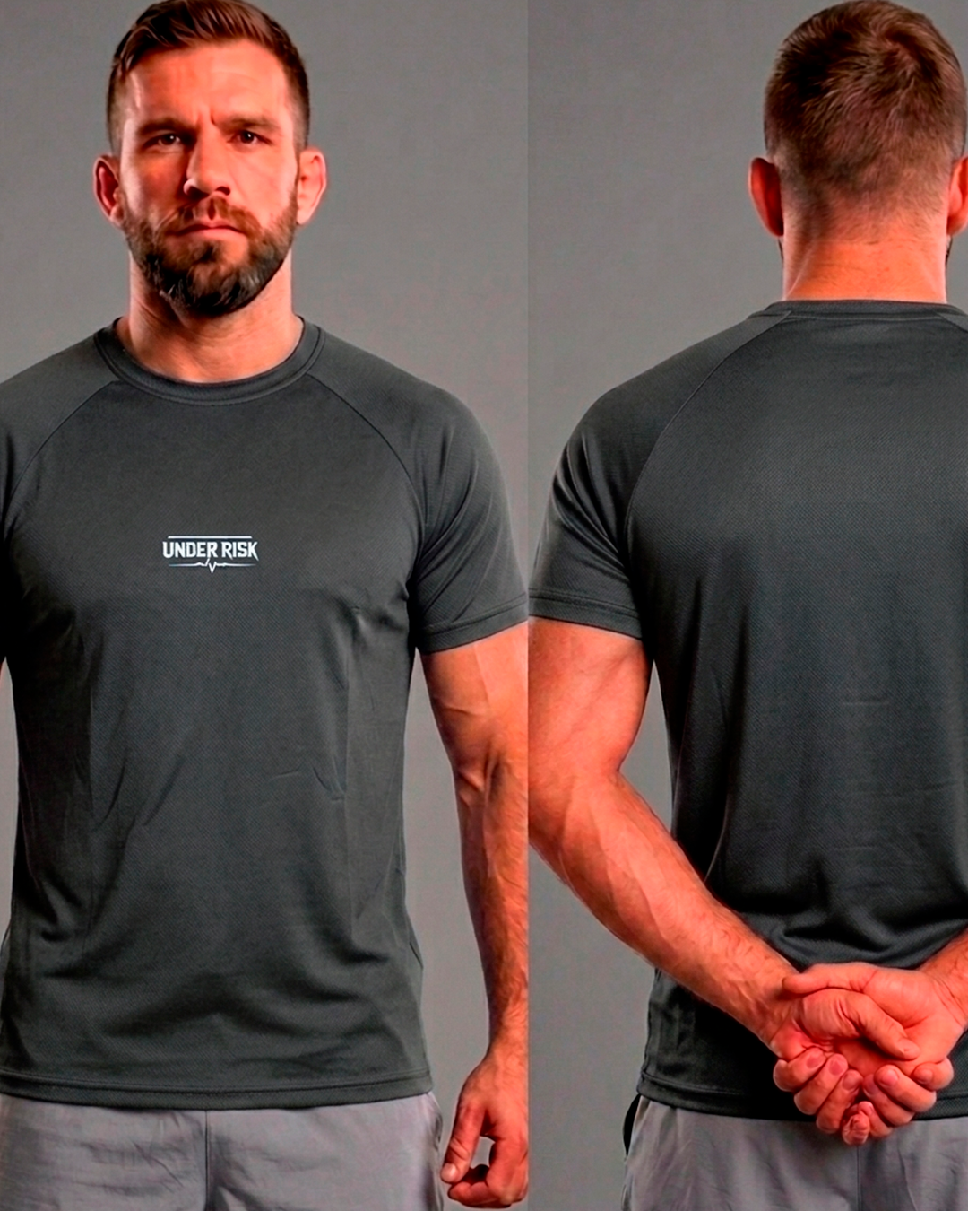 Camiseta Under Risk Performance Compressão Leve – Poliamida Premium