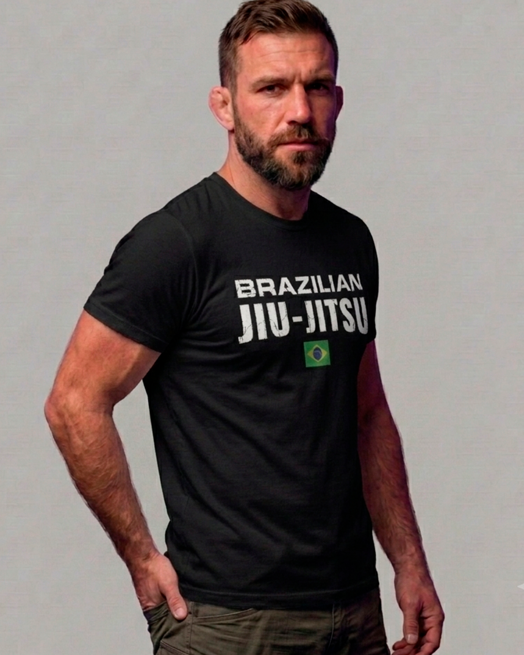 Camiseta Basica - Brazilian Jiu jitsu