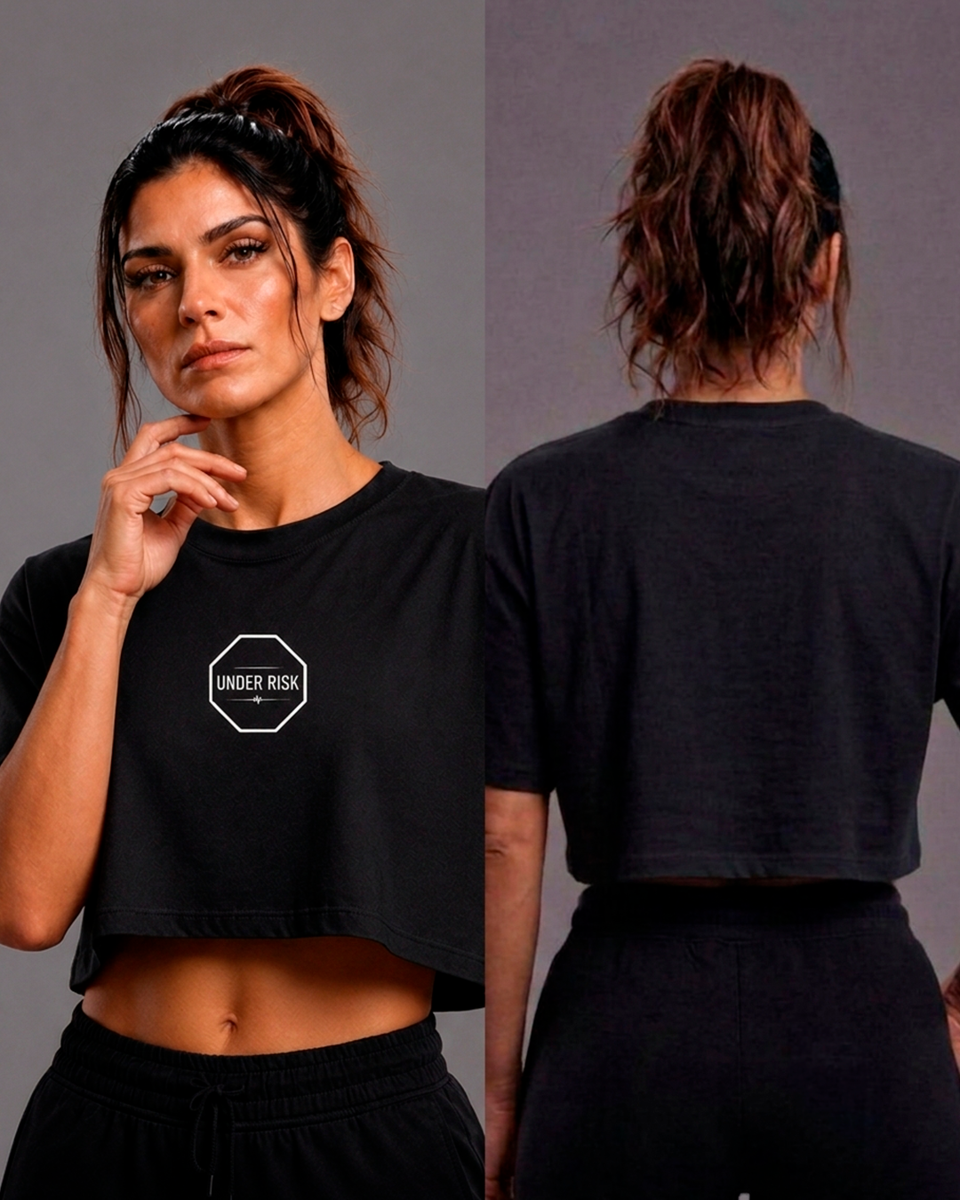 Cropped octogono algodão 30.1