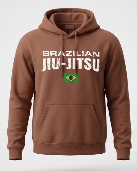 Moletom Canguru Pelúcia Brazilian Jiu jitsu