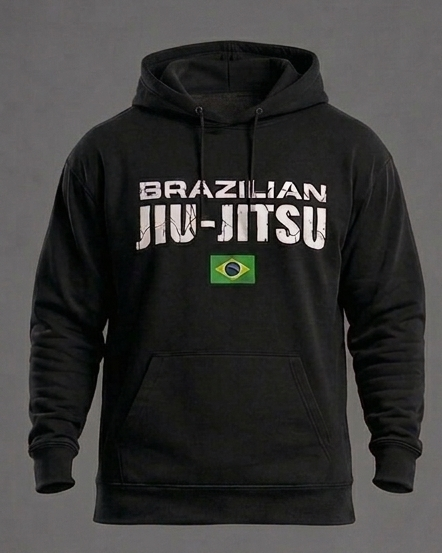 Moletom Canguru Pelúcia Brazilian Jiu jitsu
