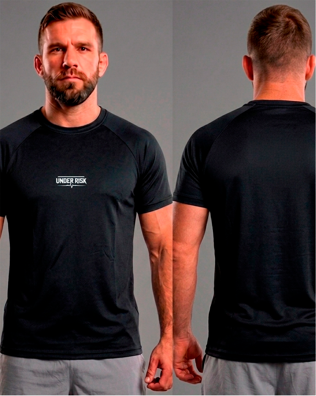 Camiseta Under Risk Performance Compressão Leve – Poliamida Premium